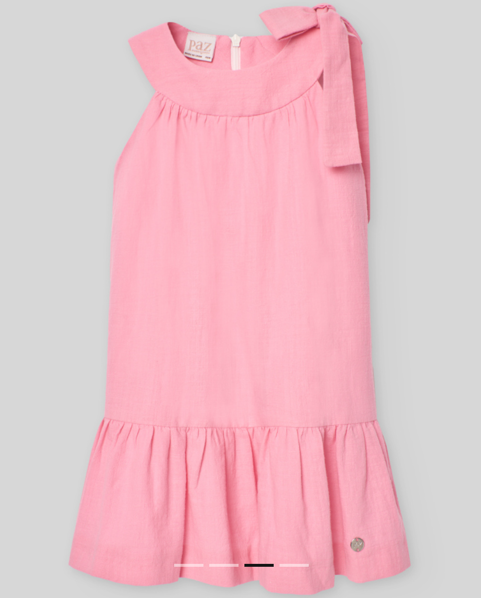 Image of Woven Infant Girl Dress